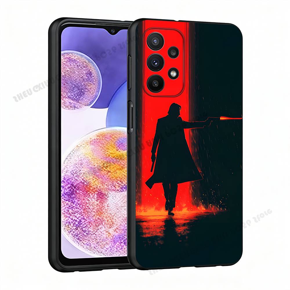 

Action Movie J-John Wick Silicone Protect Case For Samsung A21 31 51 53 20 22 30 32 42 50 70 Cover Samsung A53 5G