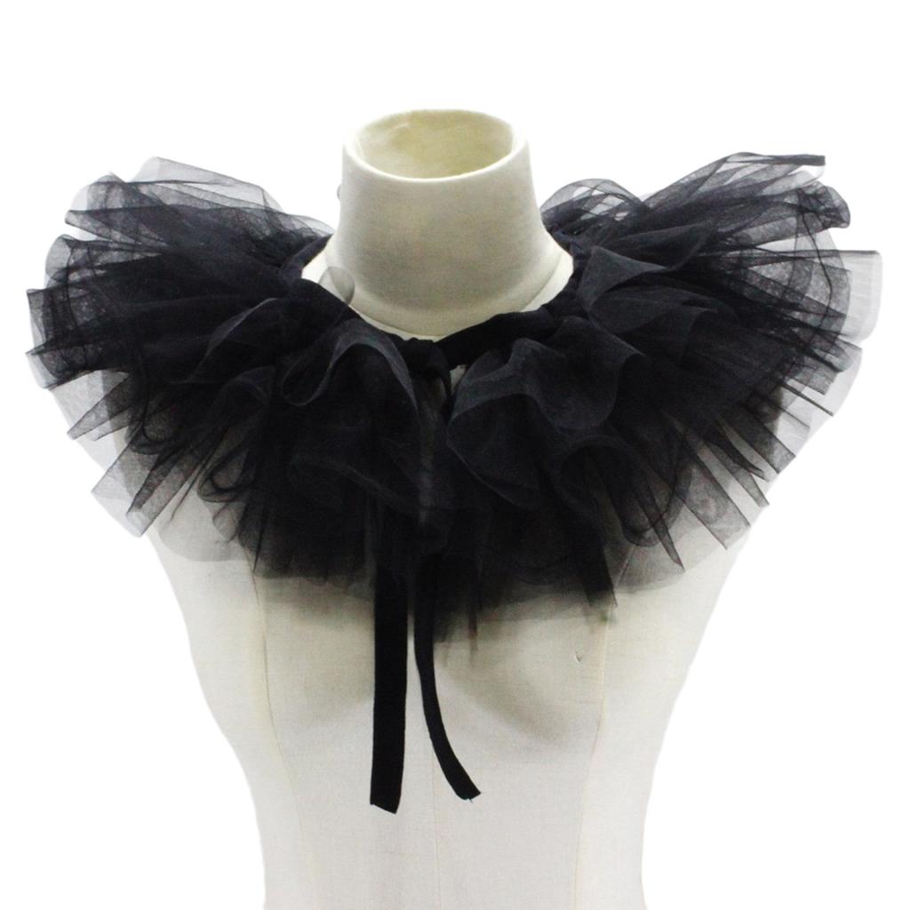 Girls Jabot Collar Detachable Ruffled Collar Victorian Fake Collar Exotic Cosplay Fake Neck Choker Performances Collar