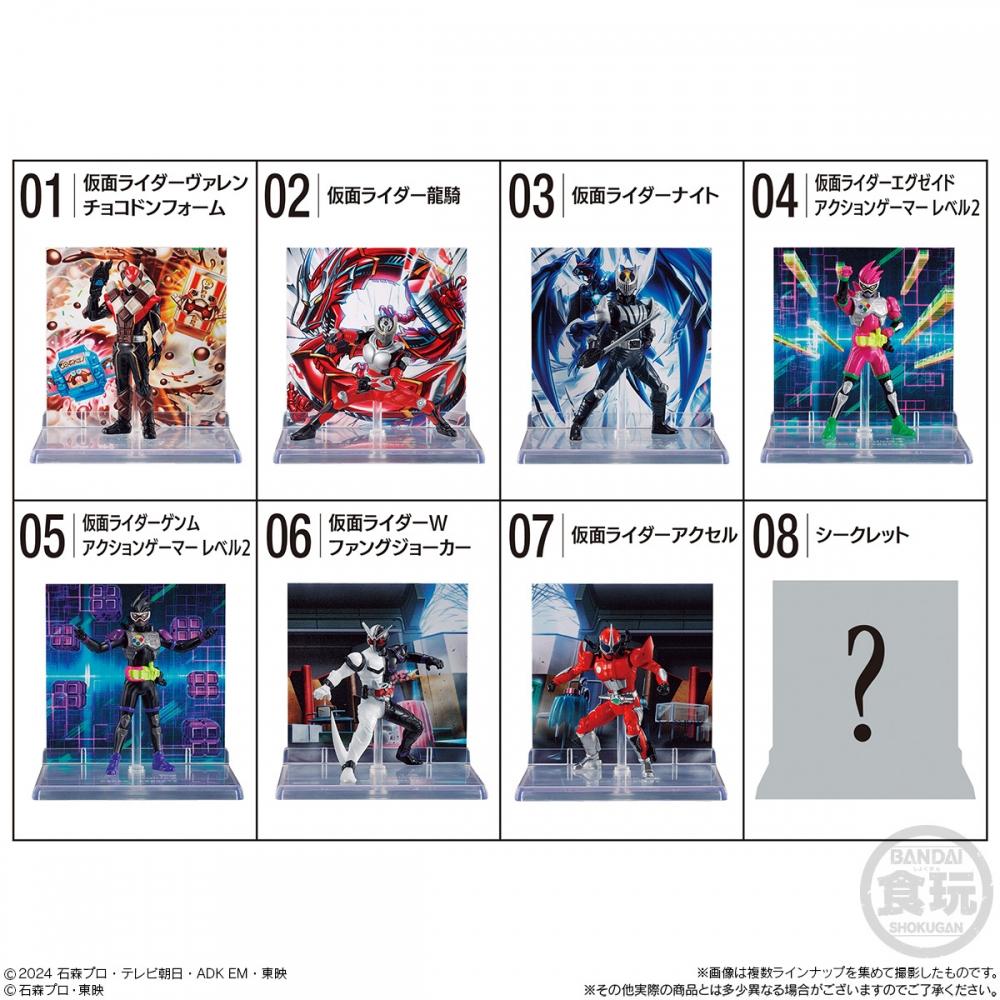 

Kamen Rider Micro Statue Collection Kamen Rider 2 1box 8pcs
