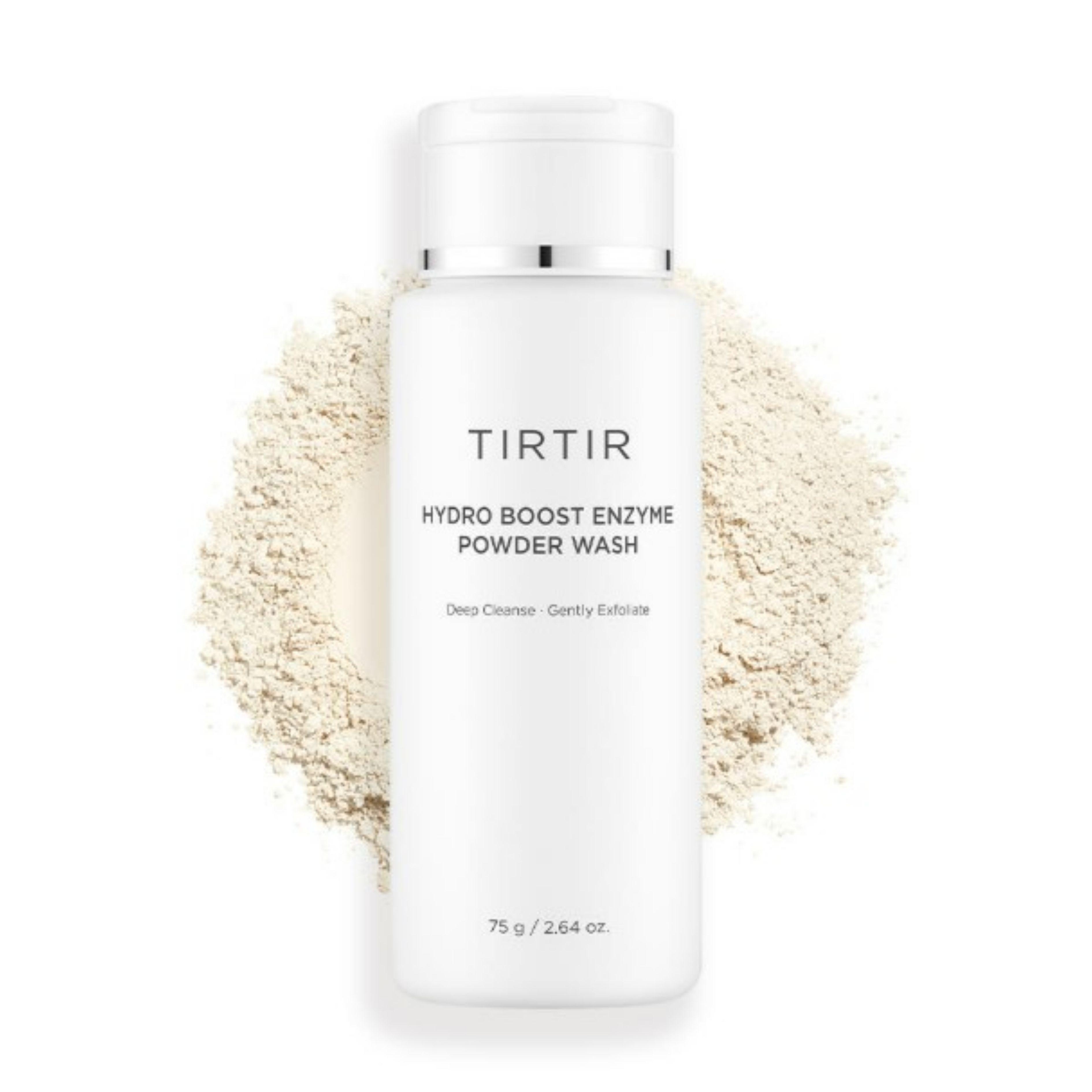 TIRTIR Hydro Boost Enzyme Powder Wash Gentle Exfoliating & Hydrating Cleanser 75g