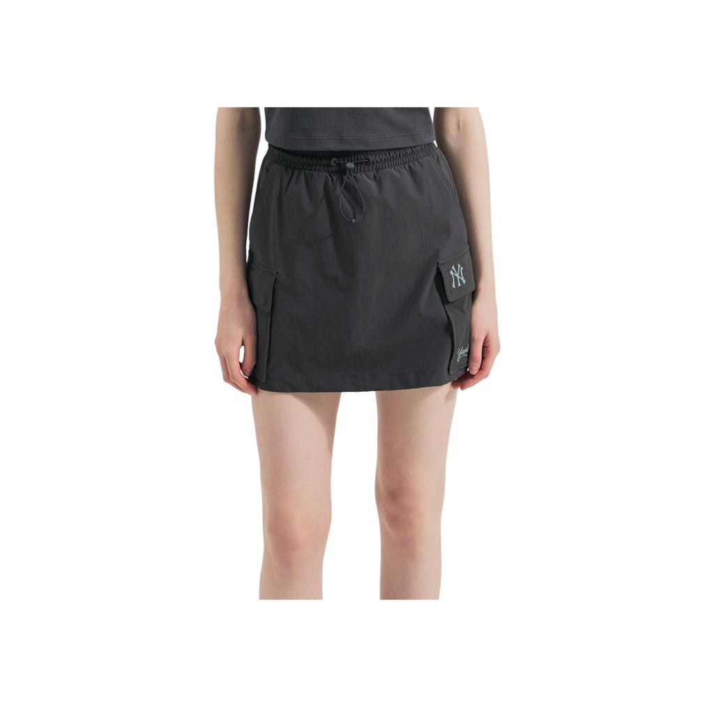 New MLB Cargo Short Skirts Women's Black 3FSKN0243-50CGS