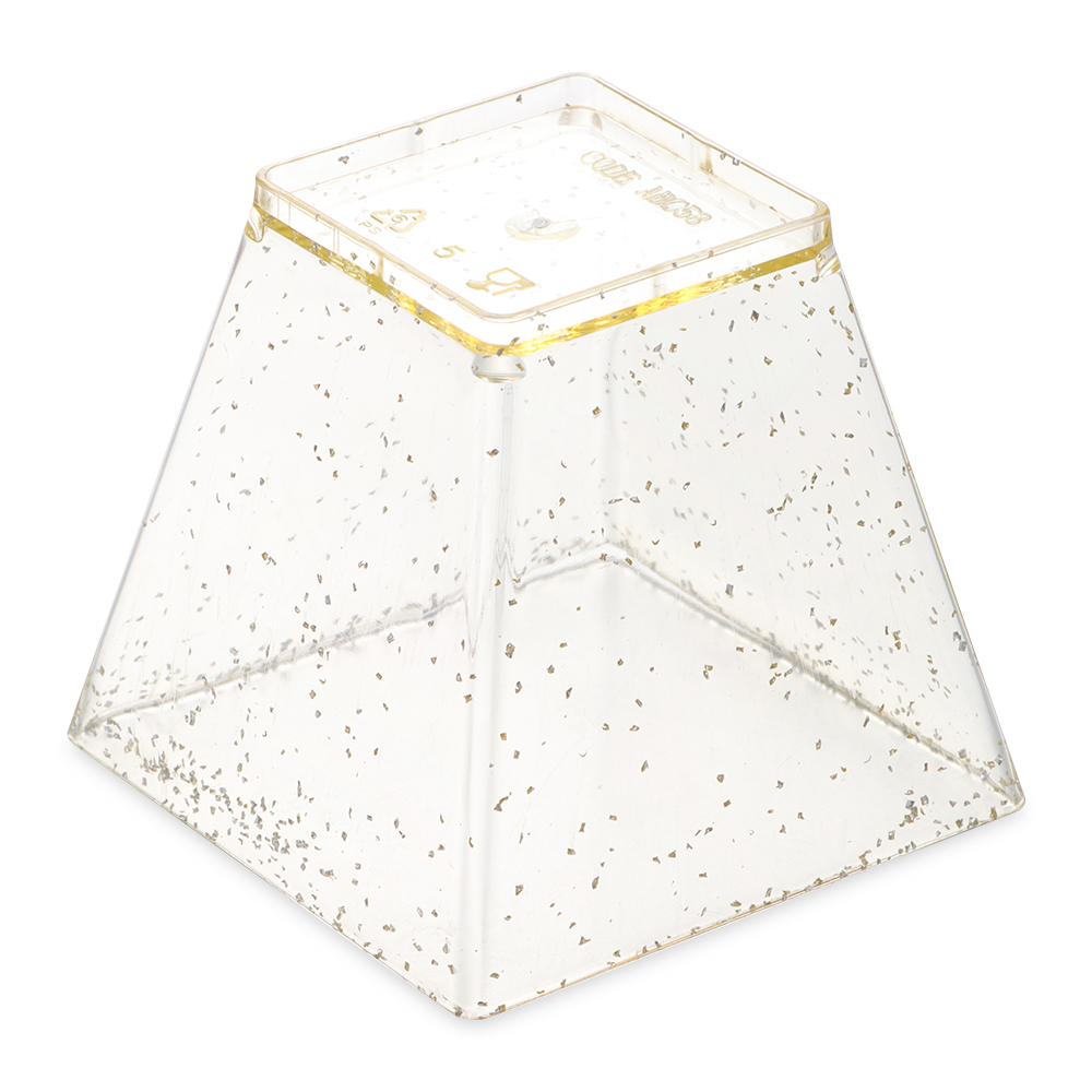 Party Supplies Transparent Trapezoidal Container Disposable Cups Dessert Cup Pastry Tools Mousses