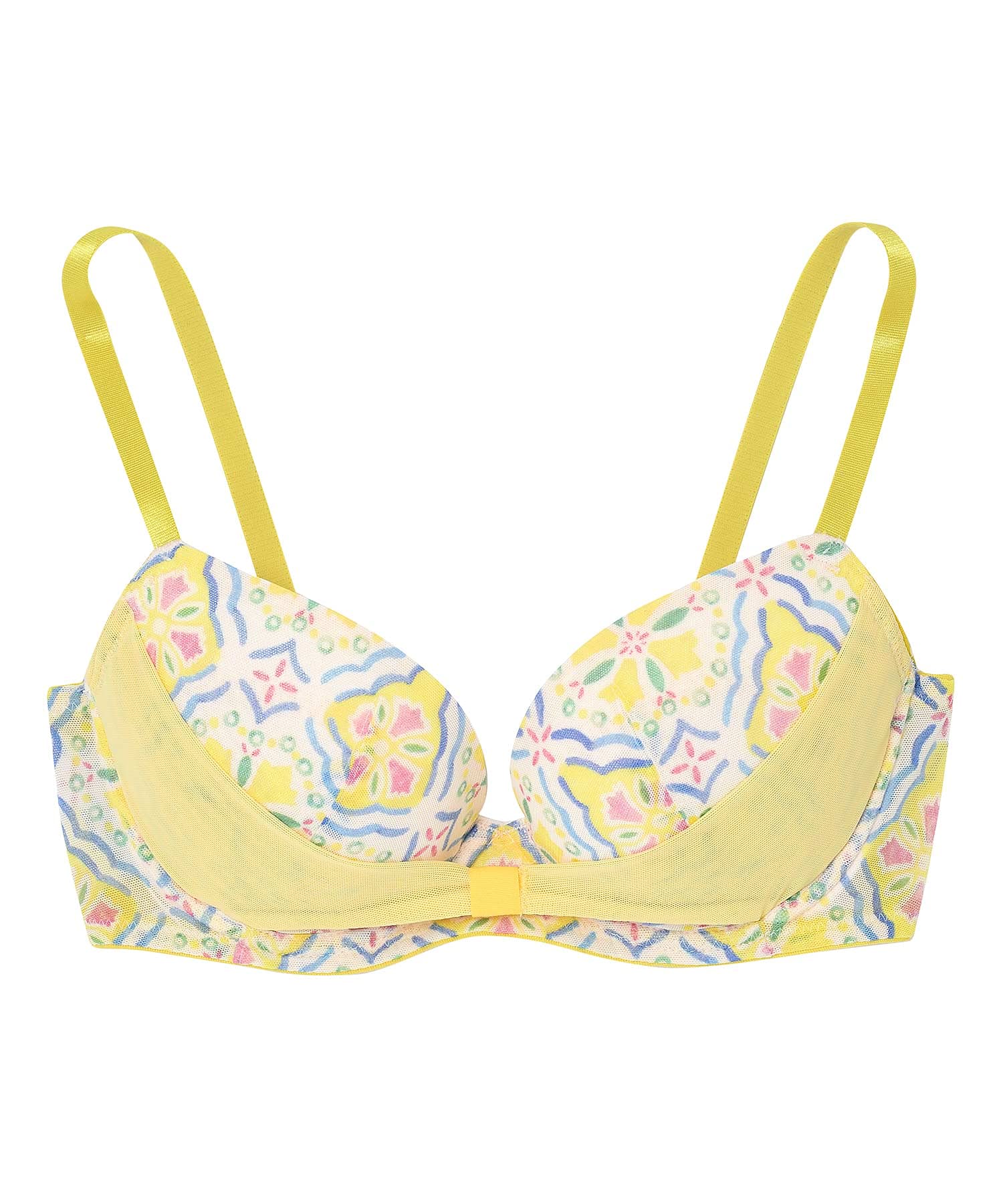 

Unnanacool Женский романтический дорожный бюстгальтер с лентами, чашка 3/4, YE A75