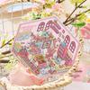 Zaomao Cute Town 3D Landscape Stickers - Fun DIY Student Pack
