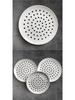 Ceramic Microwave Steamer Plate with Fine Pores - Universal Food Grade for Steaming Seafood, Fish, Buns, and More.