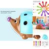 Early Education Baby Toy Little Hedgehog Plug-in Toy For Fine Motor Skills And Color Recognition