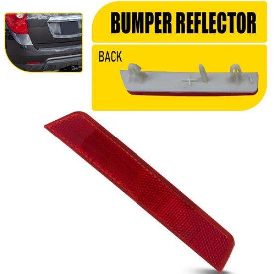 Left Rear Reflector Bumper Driver Side For Chevrolet Equinox 2010 2011 2012-2017