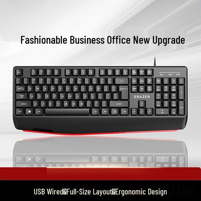 

Lenovo K320 Full-Size USB Wired Keyboard