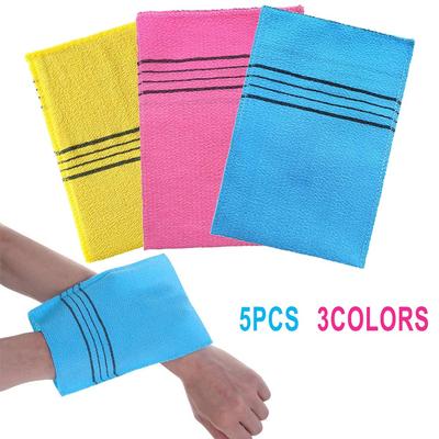 Bath Towel Cloth Scrub Towel Bath Polyester Cotton Scrub Shower Scrub Towel Bath