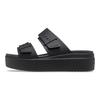 Crocs Brooklyn Low Slippers Sandals Women's Black
