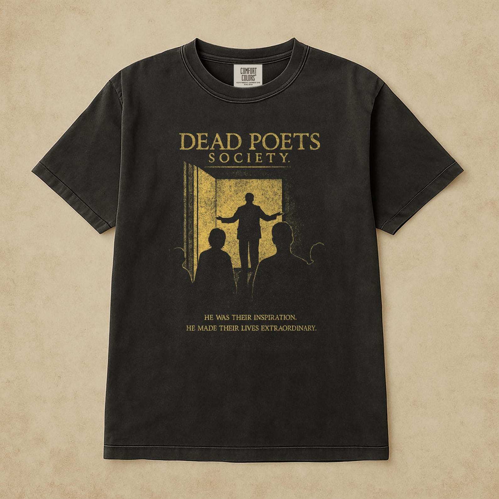 Dark Academia Movie Shirt, Vintage Poetry Cinema Tee, Prep School Aesthetic Movie Gift, English Literature Cinema Top, 80s Scholar Film Art S