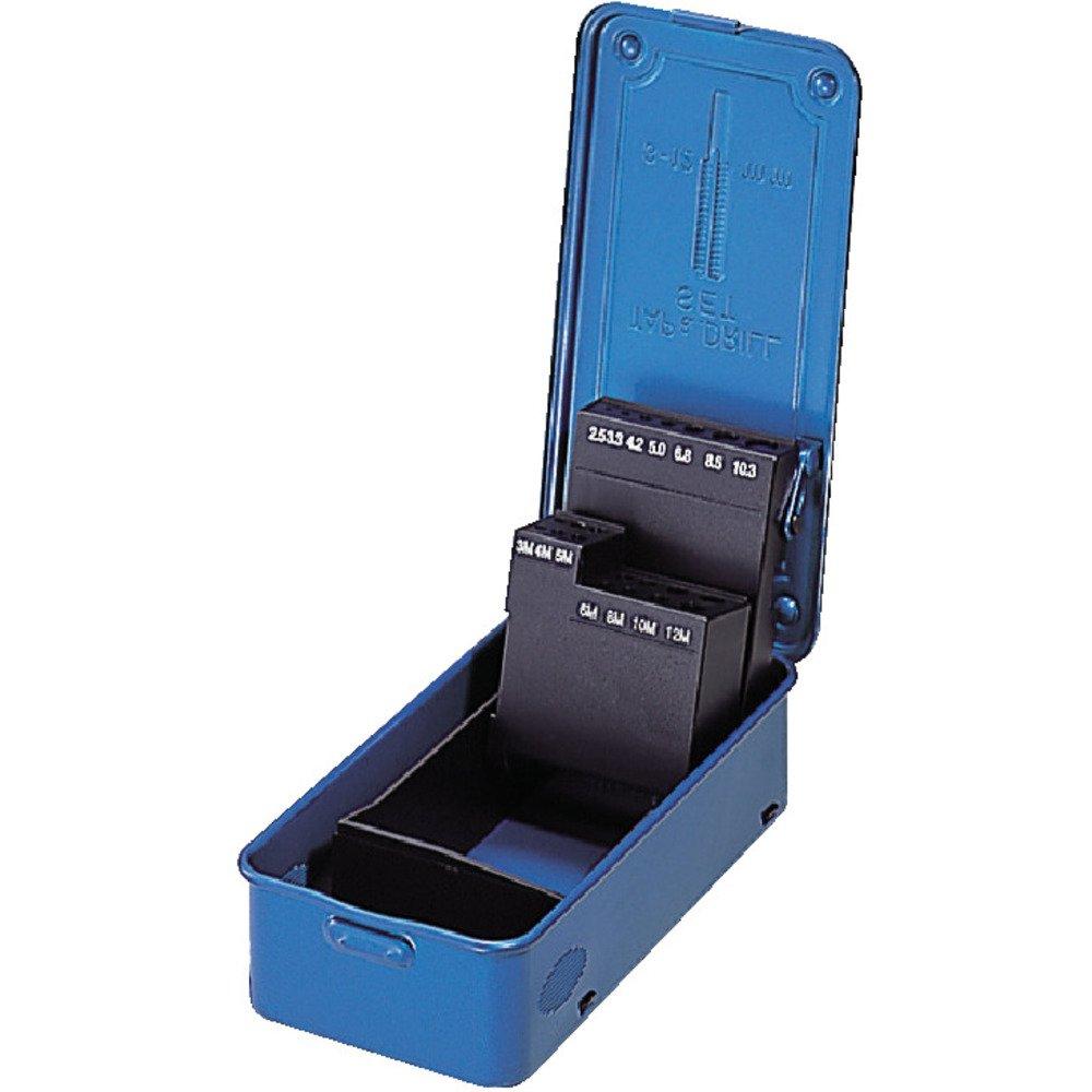 

TRUSCO Tap Drill Holds 21 Case, Black, Taps, C-21 чорний