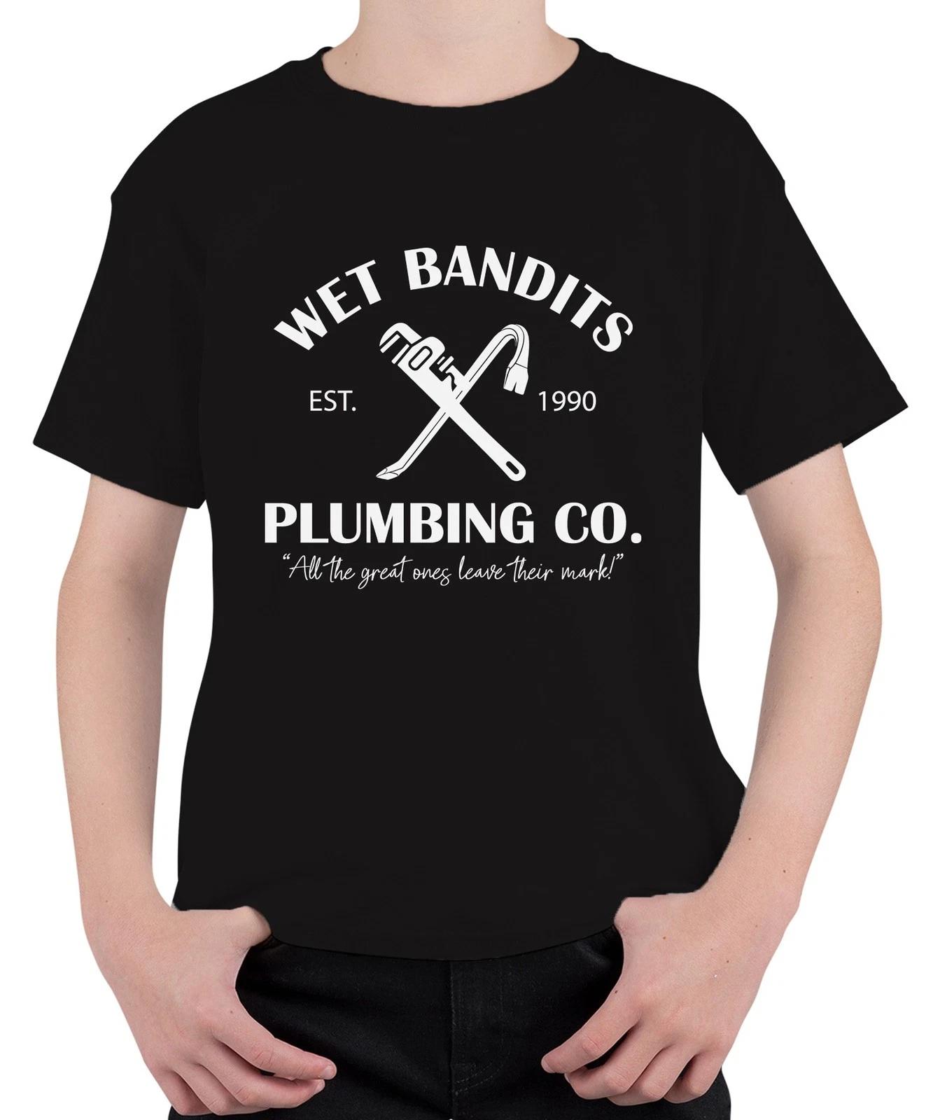 Wet Bandits Plumbing Co. Kevin Allein Zuhause Feuchte Banditen - Weihnachten Chr M