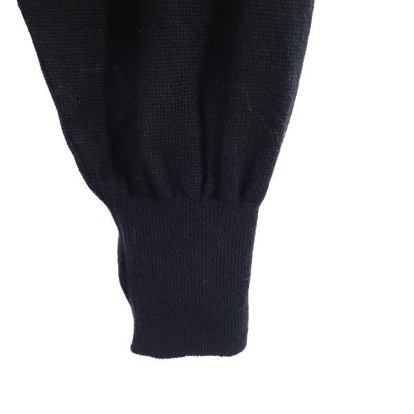 PUBLIC TOKYO Overall Handle Long Sleeve Wool Blend Knit Long Dress Women Used