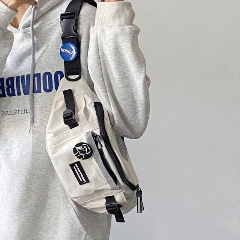 

Мужская японская рабочая сумка через плечо и на пояс – Универсальная, повседневная, спортивная для студентов и велосипедистов