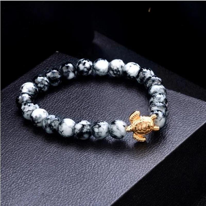 5Pcs/Set Bohemia Handmade Turtle Letter Infinity Love Map Bracelet Set Women Bracelets Set for Women White Rope Chain Bracelet