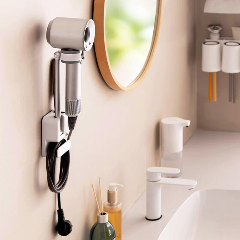 Hands-free Bathroom Toilet Hair Dryer Stand Hanger Holder