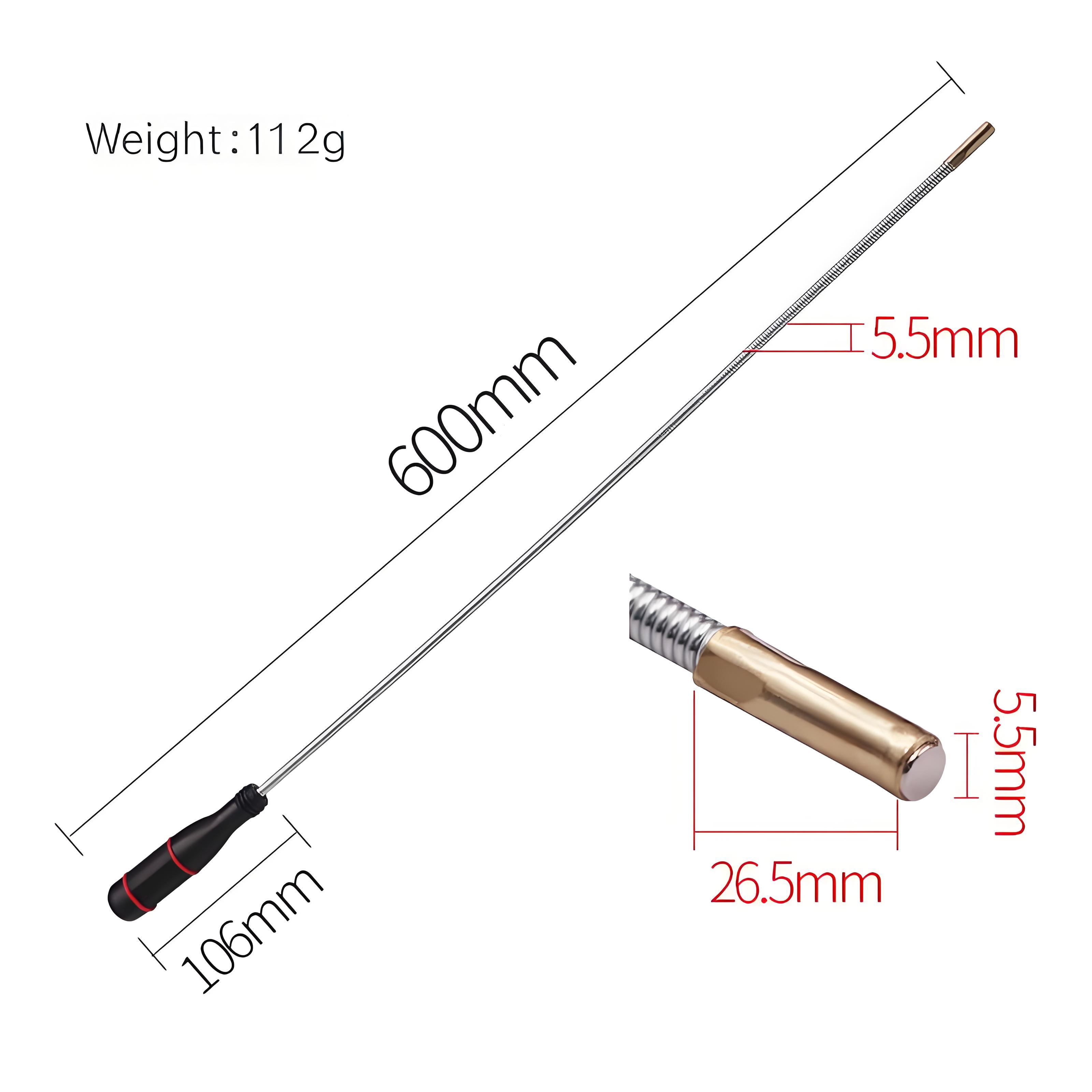 

Flexible Magnetic Pickup Tool: Strong Suction Rod for Auto Repair, Sink Drain & Multi-Purpose Use