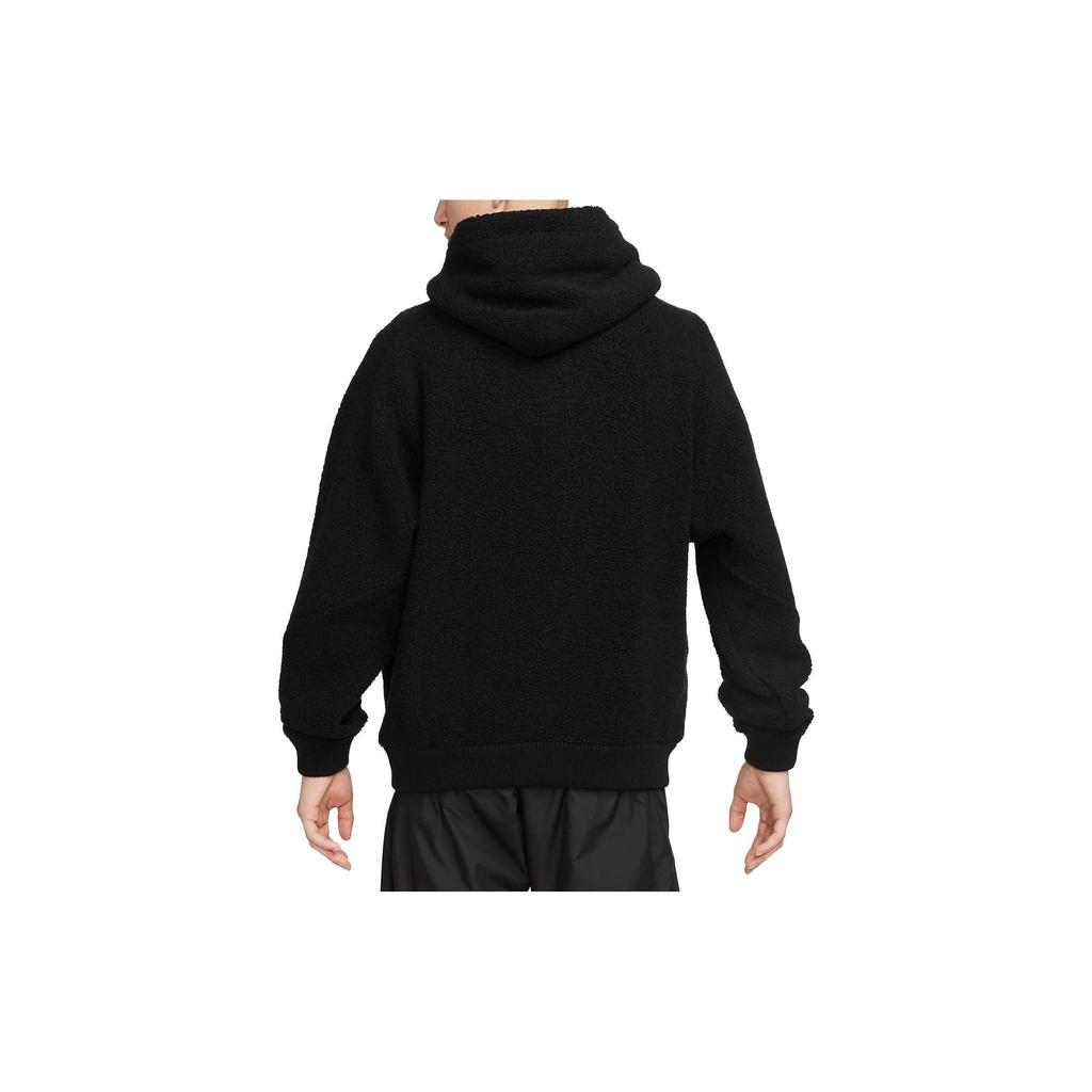 Nike Sweatshirts Men's Black Hooded Moderate Regular DV7474-010