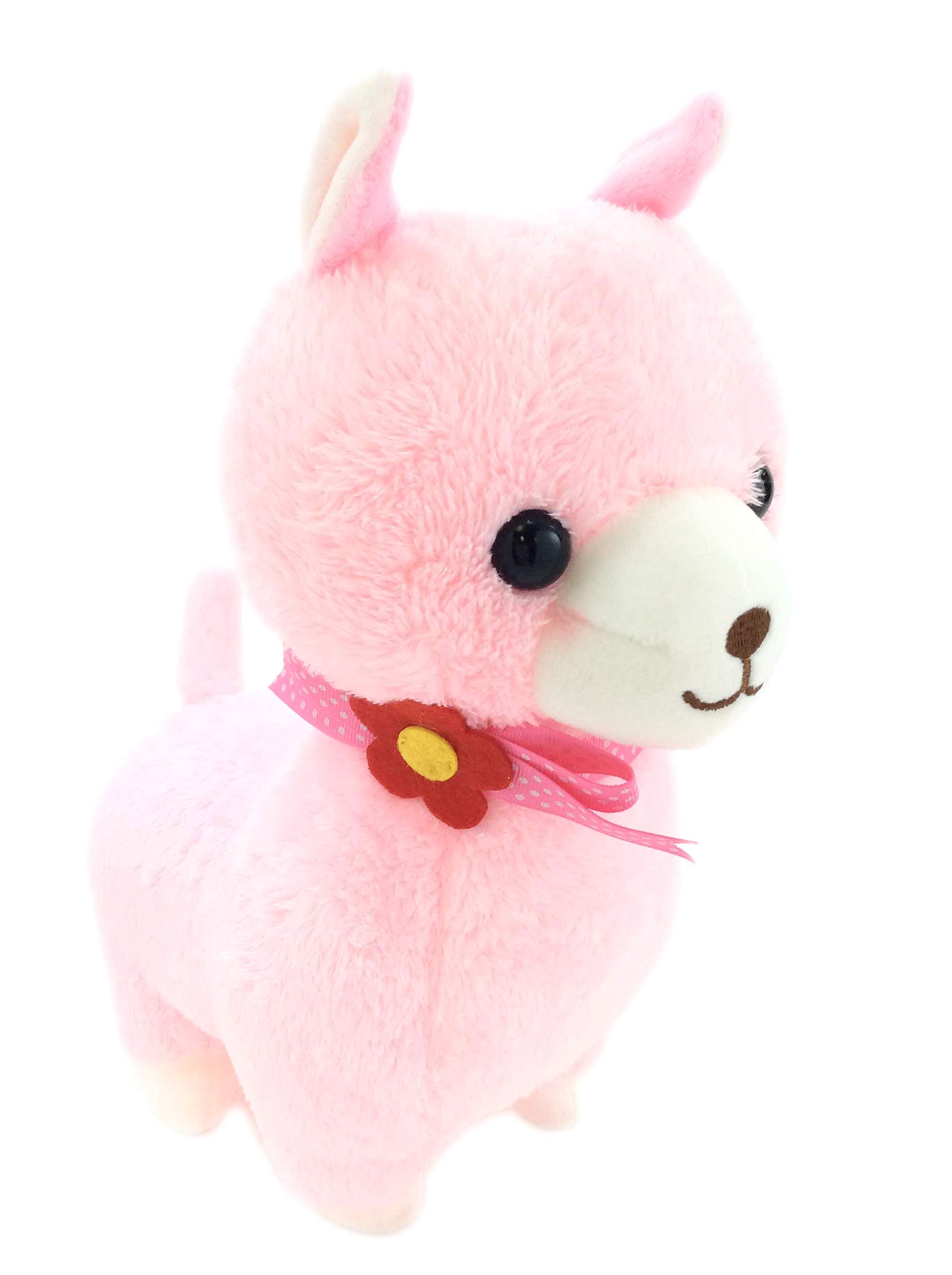 

Cute Sales Alpaca Plush F0199 Toy, Medium, Pink,