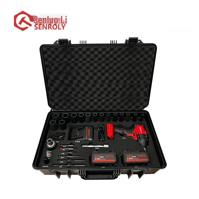 SENROLY Brushless Cordless Wrench 29-Piece Tool Set