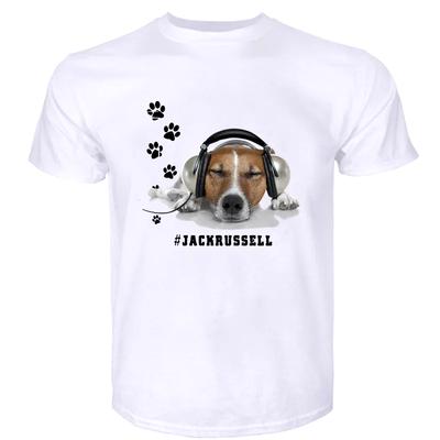 Jack Russell Terrier Print Graphic TShirts Womens Casual and Stylish Clothes Aesthetic Clothes Summer New Streetwear Y2K Tops