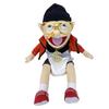 Cartoon Plush Hand Puppet - Funny Open-Mouth Boy Parent-Child Interactive Jeff Puppet Creative Stuffed Toy