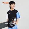 Anta Kids Boys' Trendy Summer Cartoon Short-Sleeve T-Shirt