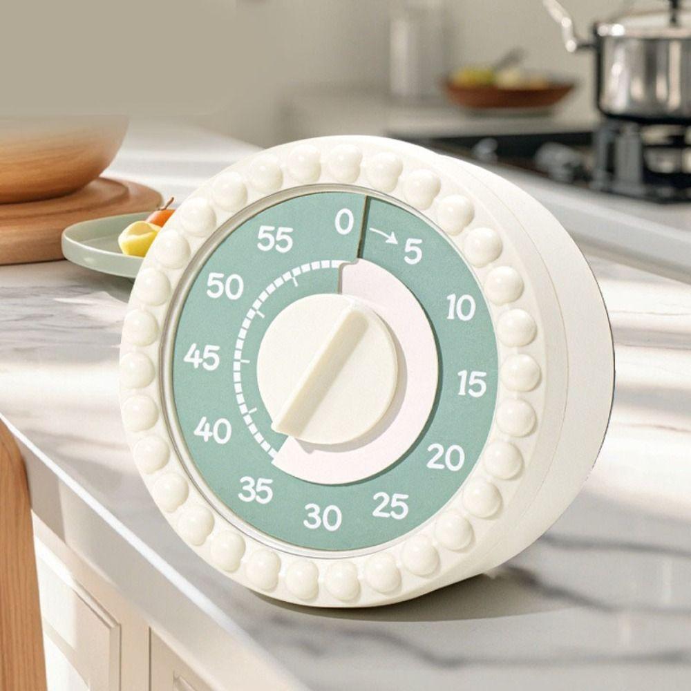 Alarm Clock 60-Minutes Visual Timer Ultra Silent Countdown Timer Reading Room