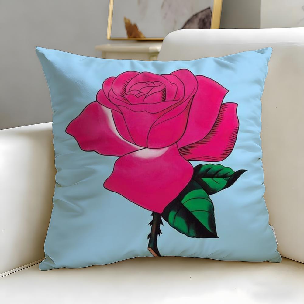 Classic Theme Bingo Lottery Cushion Cover Soft & Easy-Wash Pillow Case – Versatile for Couch, Bed, Travel and Office