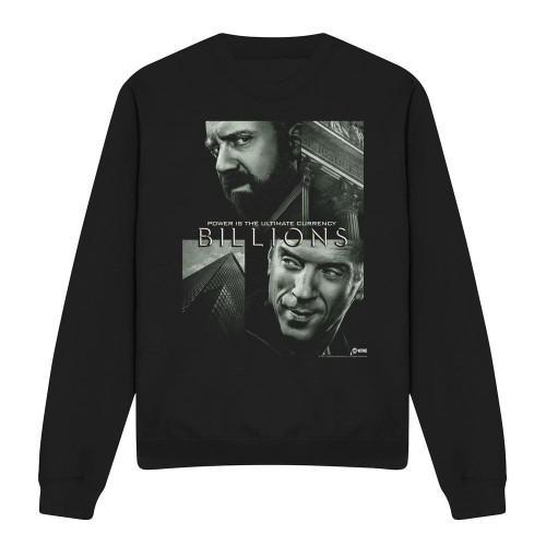 Billions Unisex Adult Currency Poster Sweatshirt