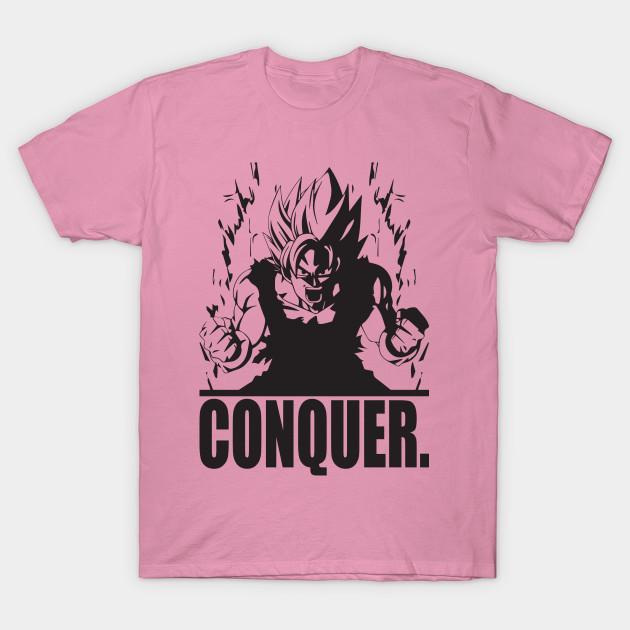 T Shirt Women Conquer Harajuku Print Kawaii Tshirt Summer Short Sleeve Female T-Shirt Top Tee