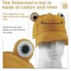 Camping Bucket Hat Fisherman Cap Big Eyes Foldable Headwear Head Accessories