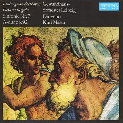 Disque LP LUDWIG VAN BEETHOVEN GEWANDHAUSORC Sinfonie Nr. 7 Adur Op. 92 826420 ETERNA 1981 Allemand Dem Classique Occasion