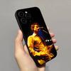 J-Jeff B-Buckley For IPhone 17 16 15 14 13 12 11 Pro Max Plus Shockproof Black Soft Phone Cover