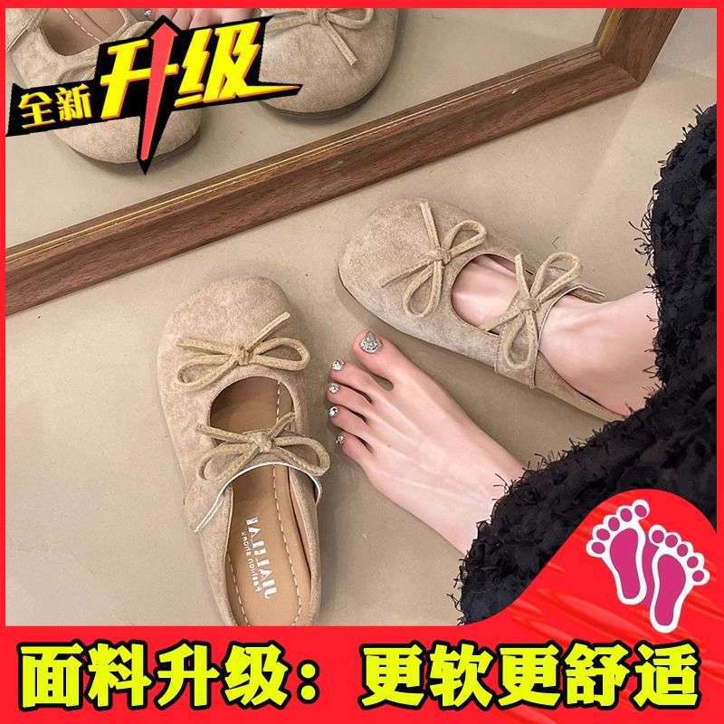 

Бантовый носок полутапочки женские летние 2025 новые на плоской подошве ретро французские туфли Мэри Джейн вечерние сандалии 38