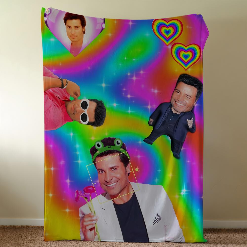 Chayanne Puerto Rican Singer Blanket Throw Super Cosy Plush Living Room Sofa Couch Childish Birthday Gifts