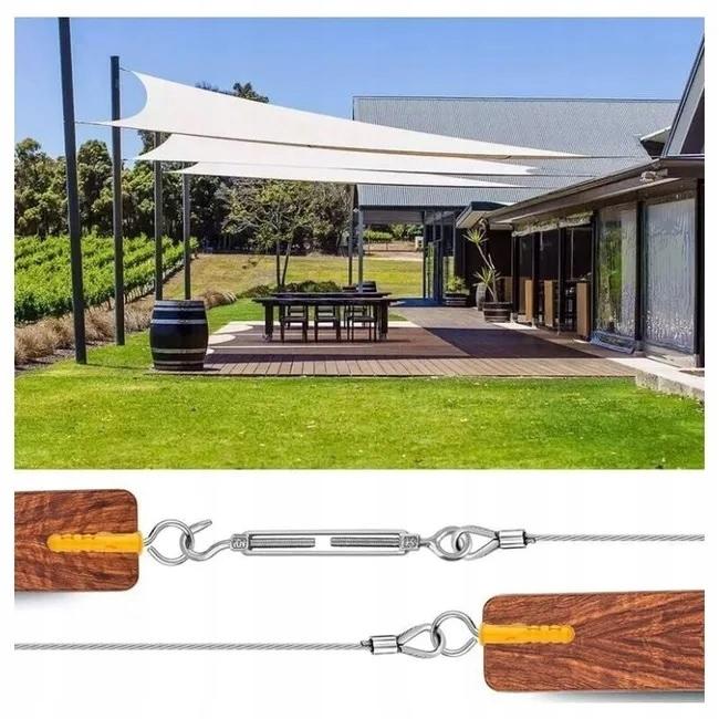 Galvanized Stainless Steel Cable Garden Mounting Kit