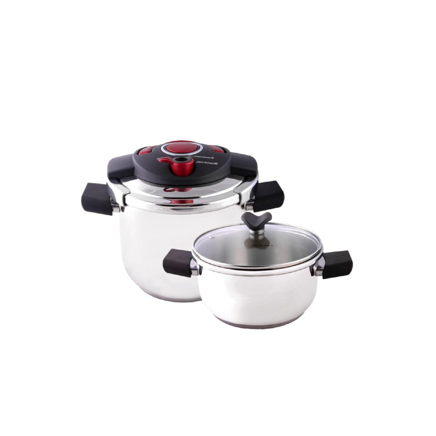 

Набор скороварок Innocook 4, 6,5 л, красный