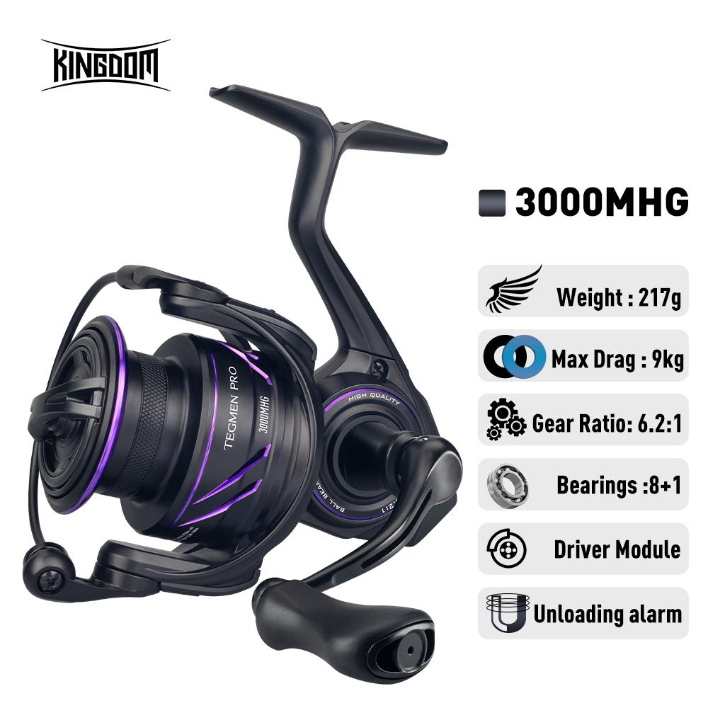 Kingdom TEGMEN PRO NEW Spininga makšķerēšanas