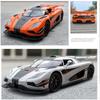 Diecast 1:24 One1 Sport Car Model Imitation Alloy Casting Metal Children's Toy Vehicles Collective Home Decor Gifts
