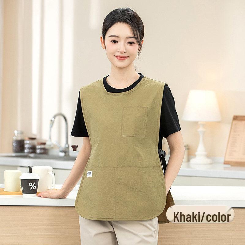 Waterproof Vest-Style Apron for Work, Catering, or Home Use
