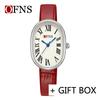 OFNS 1532 Casual Women Watch Top Brand Luxury Business Waterproof Female Clock Quartz Original Lady Girl Wristwatch