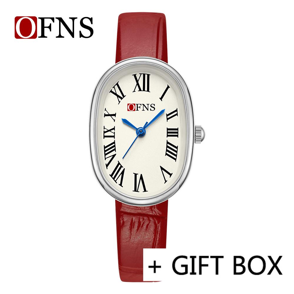 OFNS 1532 Casual Women Watch Top Brand Luxury Business Waterproof Female Clock Quartz Original Lady Girl Wristwatch