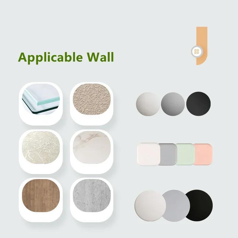 3D Silicone Anti-collision Wall Stickers Home Decoration Bedroom Door Baby Room Furniture Self Adhesive Hockproof Mute Protectiv