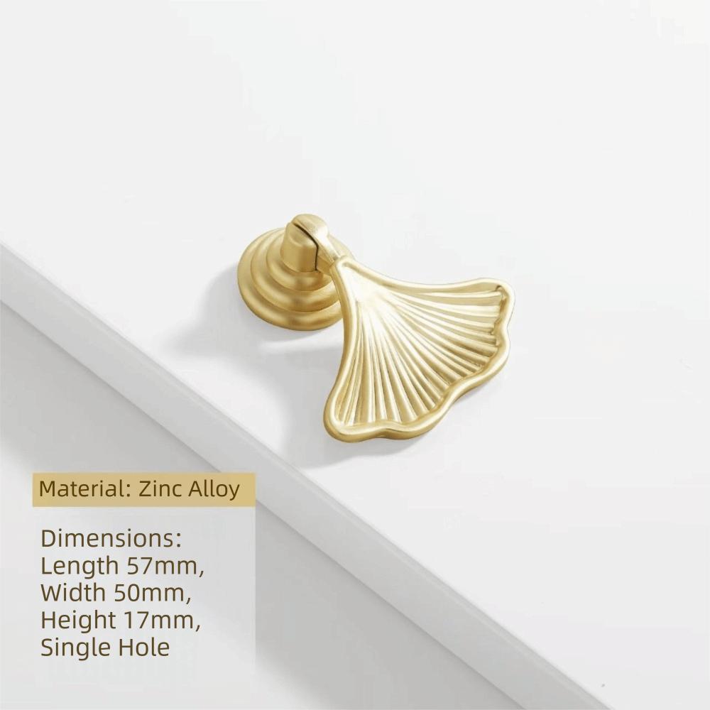 

Knobs PVD Gold Brass Cabinet Handle Light Luxury Heavy Duty Drawer Pulls Solid Handle Beautiful Cabinet Door Handle Wardrobe