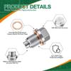 Magnetic Magnetic Oil Pan Plug M12 M14 M16 M18 M20 Oil Drain Sump Nut  Motorcycle Maintenance