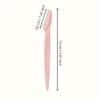 Women's Eyebrow Shaver And Face Shaver, Stainless Steel Razor With Safety Cap, Easy To Use, Safe To Remove Fine Hair From Eyebrows, Neck And Face.