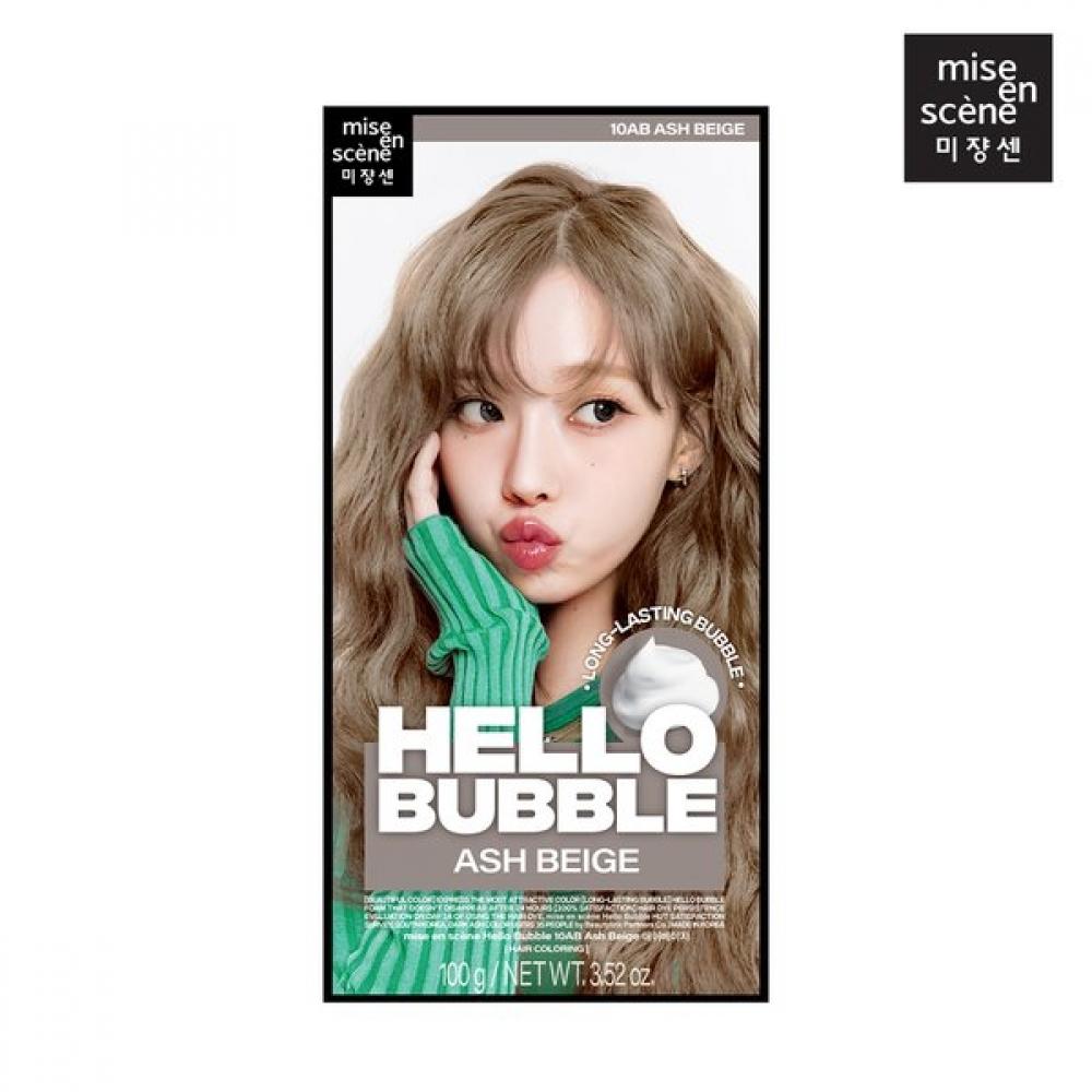 Mise En Sc Ne New Hello Bubble Ash Beige 100g 10ab
