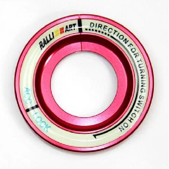 Car ignition key hole ring decoration for Mitsubishi ASX Outlander Lancer Evolution Pajero Eclipse Grandis FORTIS Zinger Mirage